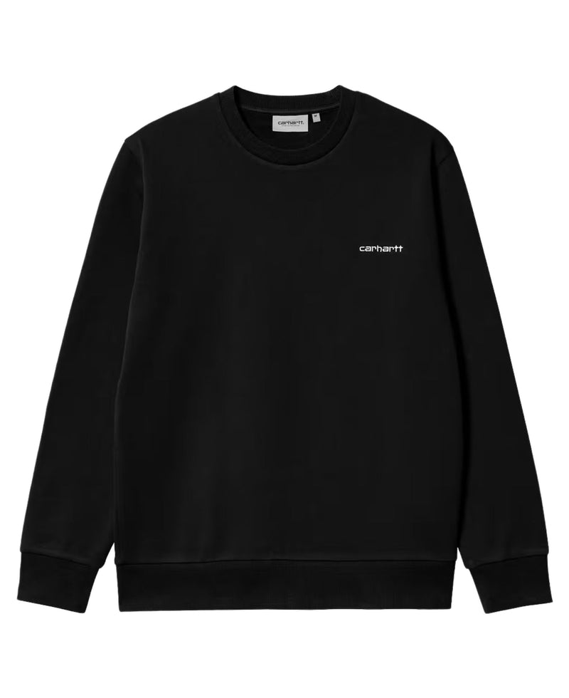 SCRIPT EMBROIDERY SWEAT