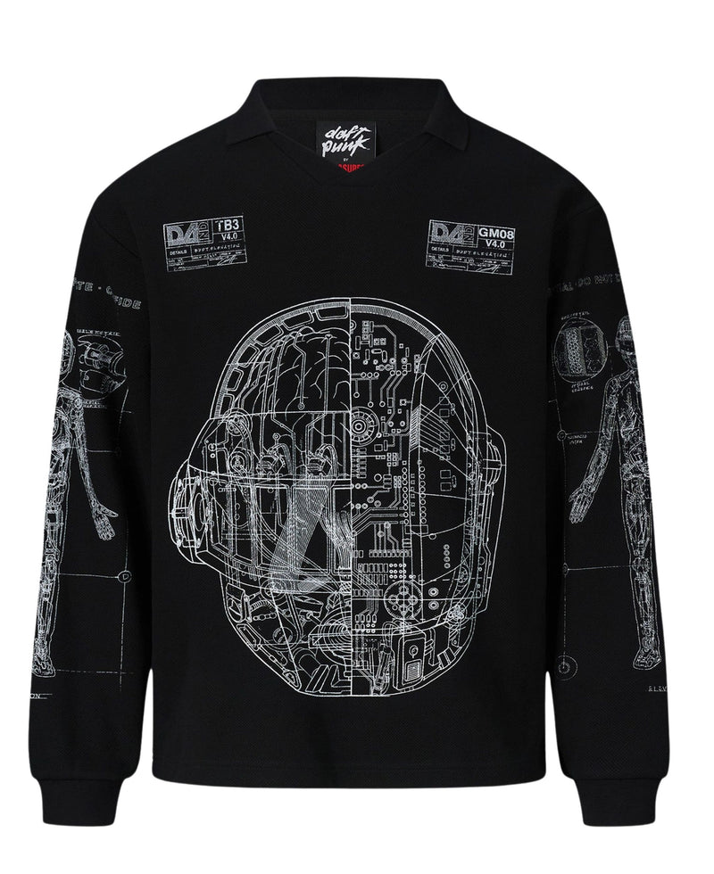 SCHEMATIC LONG SLEEVE POLO