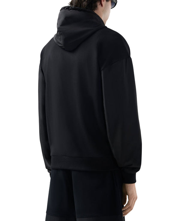 BAND LOGO NYLON FULL ZIP HOODIE