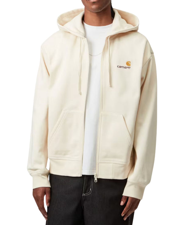 HOODED AMERICAN SCRIPT JACKET