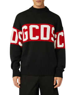 BAND LOGO CREWNECK SWEATER