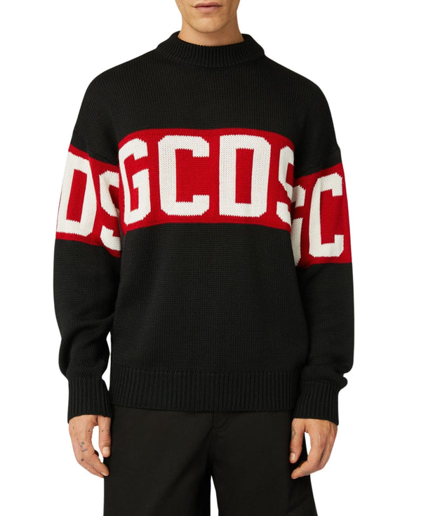 BAND LOGO CREWNECK SWEATER