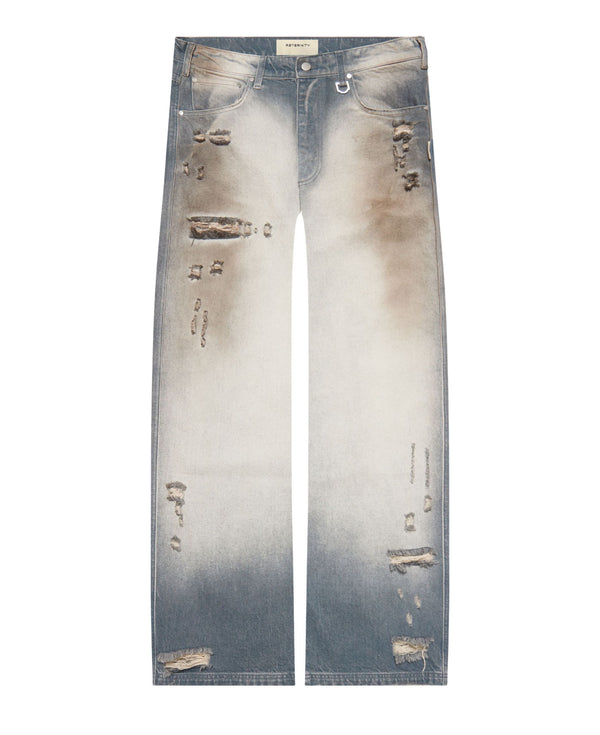COLORIS DISTRESSED DENIM