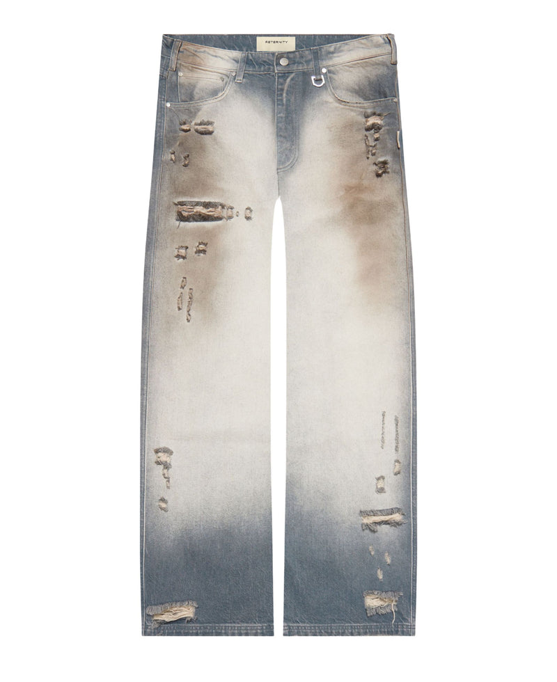 COLORIS DISTRESSED DENIM