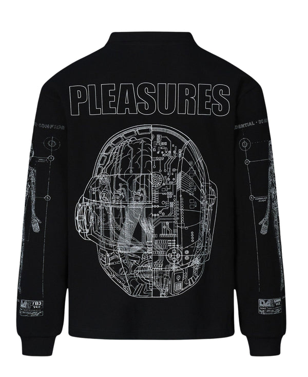 SCHEMATIC LONG SLEEVE POLO