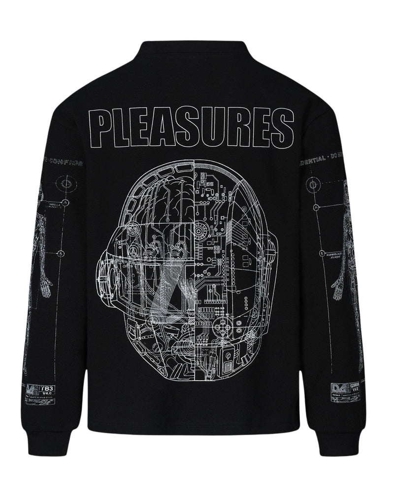 SCHEMATIC LONG SLEEVE POLO