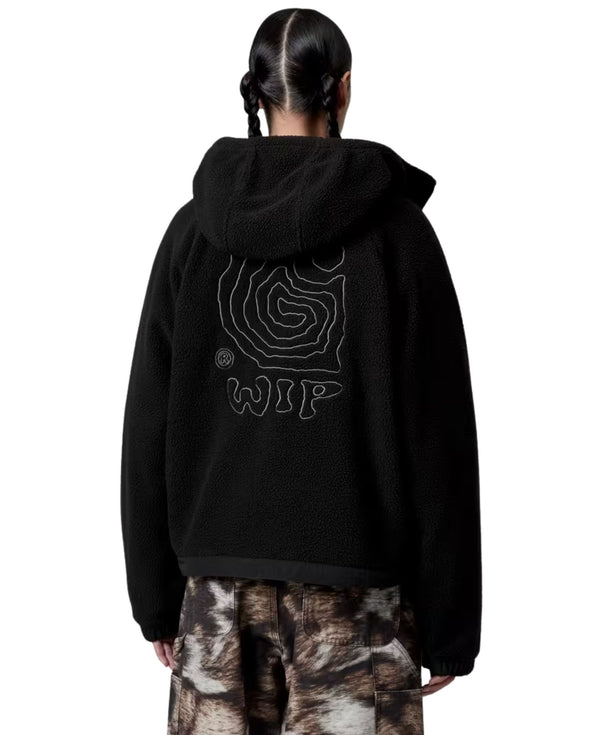 W' HOODED HELIX FLEECE JACKET