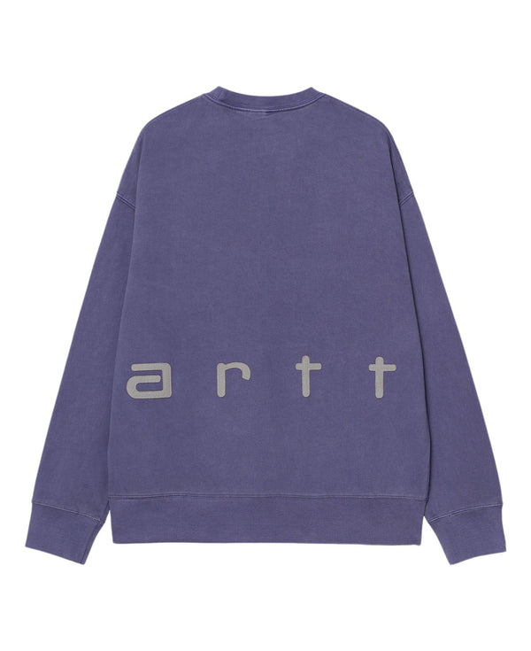 FELT SCRIPT SWEAT