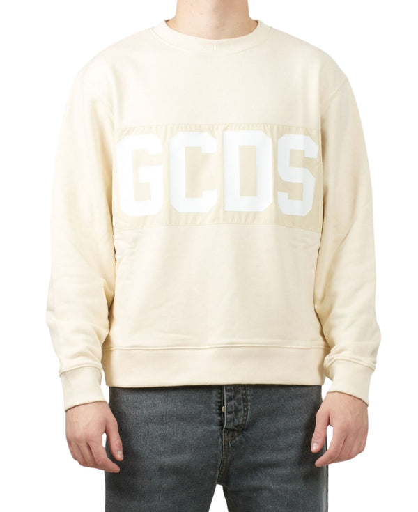 BAND LOGO NYLON CREWNECK