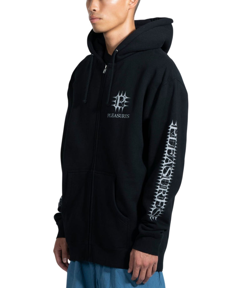 SPIKE ZIP HOODIE