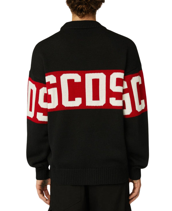 BAND LOGO CREWNECK SWEATER