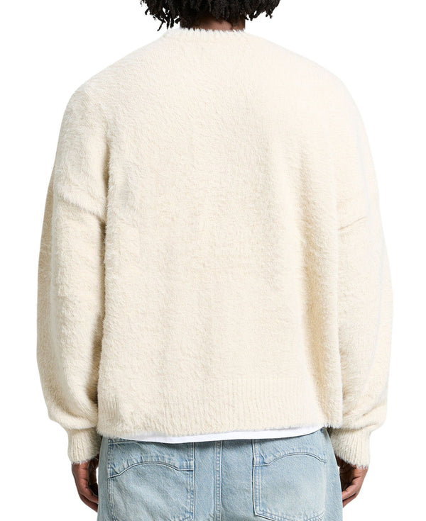 ESSENTIAL FURRY KNIT SWEATER