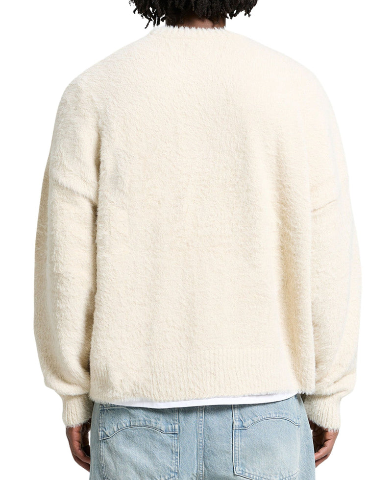 ESSENTIAL FURRY KNIT SWEATER