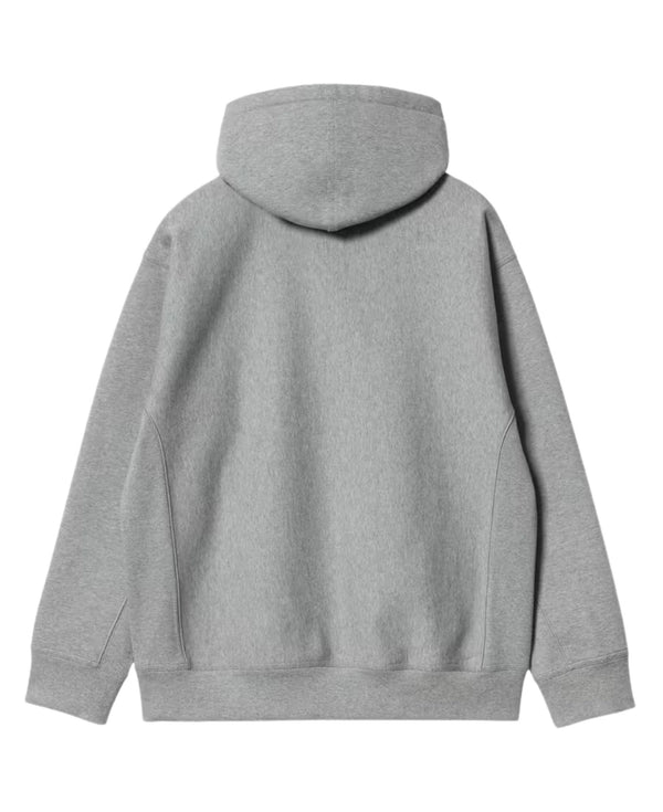 HOODED AMERICAN SCRIPT SWEAT