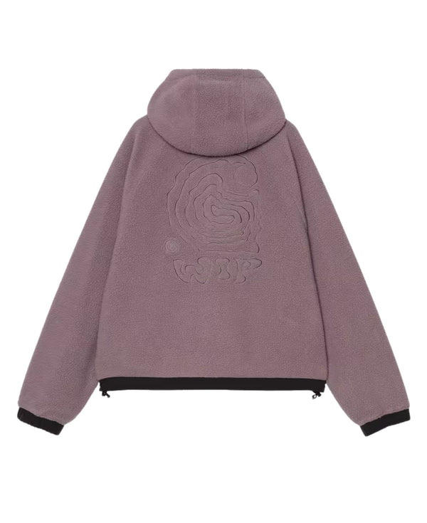W' HOODED HELIX FLEECE JACKET