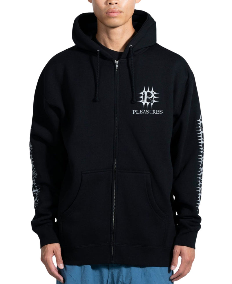 SPIKE ZIP HOODIE