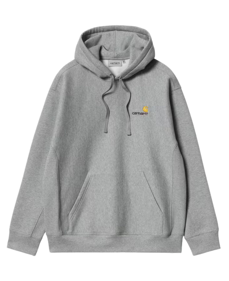 HOODED AMERICAN SCRIPT SWEAT