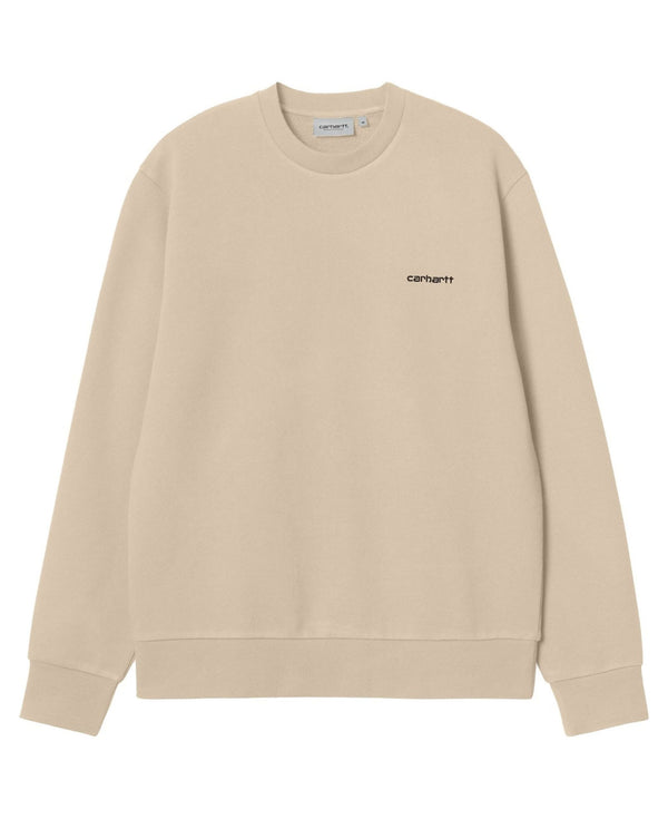 SCRIPT EMBROIDERY SWEAT