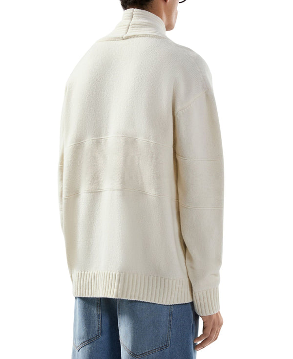 LOGO BUTTONED CARDIGAN