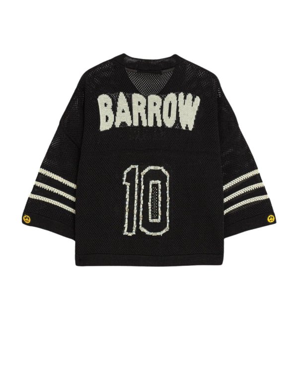 KNITTED CROPPED T-SHIRT WOMAN