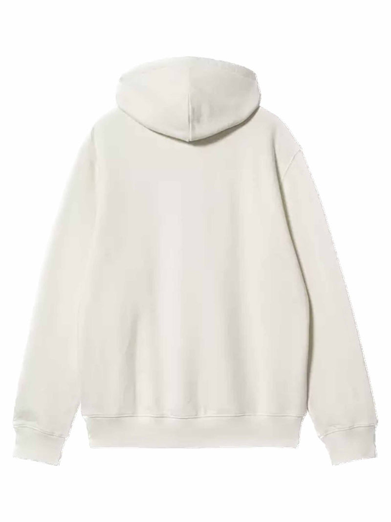 HOODED DUSTER SWEAT