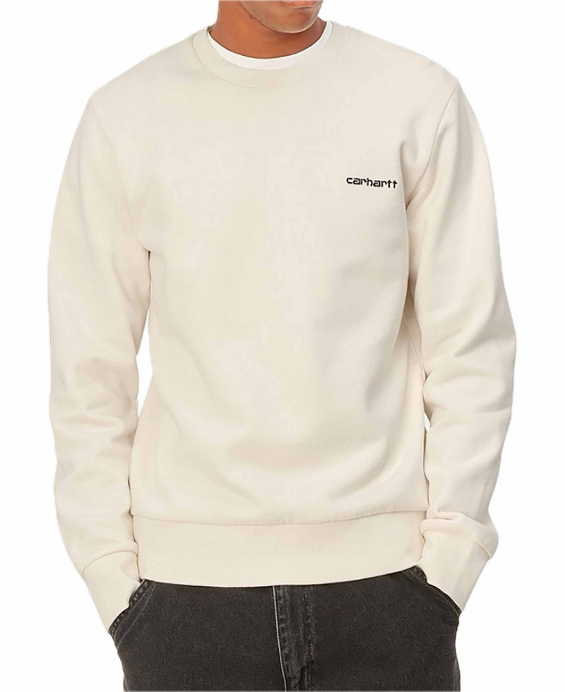 SCRIPT EMBROIDERY SWEAT