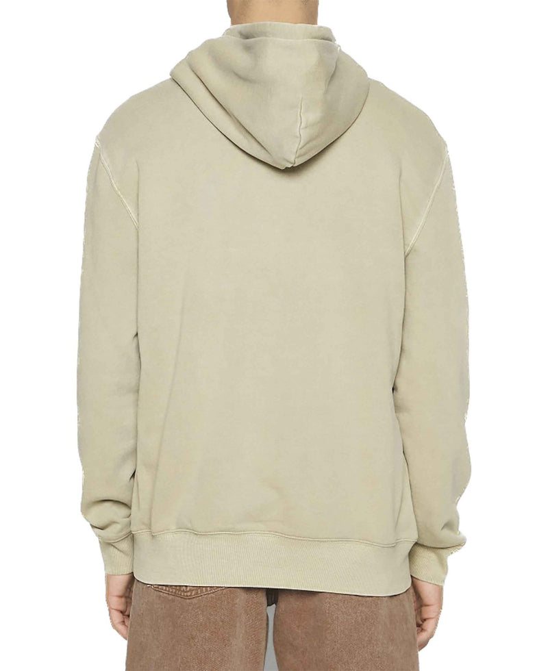 HOODED DUSTER SWEAT